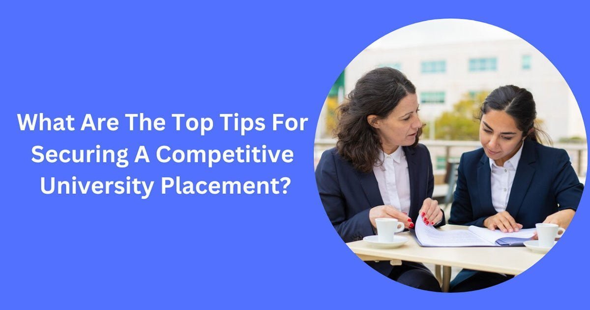 What Are The Top Tips For Securing A Competitive University Placement?